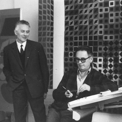Morphèmes – Morphemes. The Joint Paris Stories of Imre Pan and Victor Vasarely